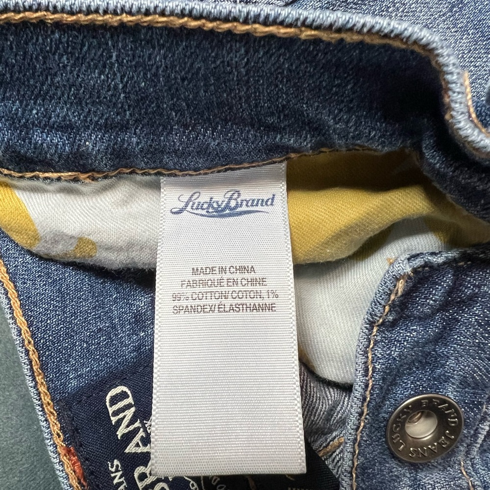 👖Lucky Brand “Sweet n Straight Crop” Capri, Size: 14/32 - Picture 8 of 12